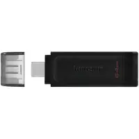 Kingston 64GB USB-C 3.2 Gen 1 DataTraveler 70