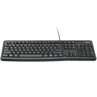 LOGITECH K120 Corded Keyboard - BLACK - USB - UK - B2B – pilt 4