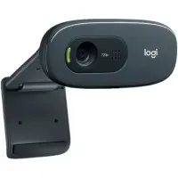 LOGITECH C270 HD Webcam - BLACK - USB – pilt 2