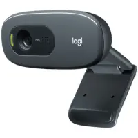 LOGITECH C270 HD Webcam - BLACK - USB