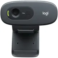 LOGITECH C270 HD Webcam - BLACK - USB – pilt 5