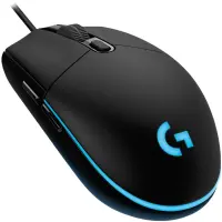 LOGITECH G203 LIGHTSYNC Corded Gaming Mouse - BLACK - USB – pilt 3