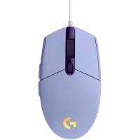 LOGITECH G102 LIGHTSYNC Corded Gaming Mouse - LILAC - USB - EER