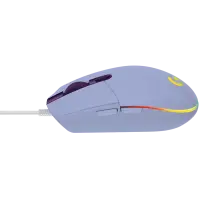 LOGITECH G102 LIGHTSYNC Corded Gaming Mouse - LILAC - USB - EER – pilt 2
