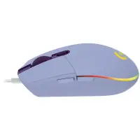 LOGITECH G102 LIGHTSYNC Corded Gaming Mouse - LILAC - USB - EER – pilt 3