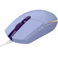 LOGITECH G102 LIGHTSYNC Corded Gaming Mouse - LILAC - USB - EER – pilt 4