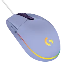 LOGITECH G102 LIGHTSYNC Corded Gaming Mouse - LILAC - USB - EER – pilt 5