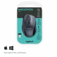 Logitech Marathon Mouse M705 	Wireless, Black