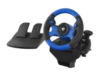 GENESIS Seaborg 350 Must, Sinine USB Juhtpult + pedaalid Nintendo Switch, PC, PlayStation 4, Playstation 3, Xbox 360, Xbox One, Xbox Series S, Xbox Series X – pilt 18