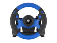 GENESIS Seaborg 350 Must, Sinine USB Juhtpult + pedaalid Nintendo Switch, PC, PlayStation 4, Playstation 3, Xbox 360, Xbox One, Xbox Series S, Xbox Series X – pilt 24