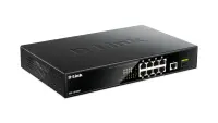 D-Link | 10 Gigabit port Switch with PoE | DGS-1010MP | Unmanaged | Desktop / Rackmount | Gigabit Ethernet (copper) ports quantity 1 | SFP ports quantity 1 | Power over Ethernet (PoE) ports quantity 8