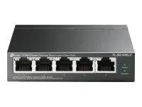 TP-LINK | Switch | TL-SG1005LP | Unmanaged | Desktop | PoE+ ports quantity 4 | Power supply type External – pilt 3