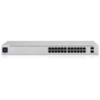 Ubiquiti | Unifi Switch | USW-PRO-24-POE | Managed L3 | Desktop | Gigabit Ethernet (copper) ports quantity 24 | SFP+ ports quantity 2 | PoE+ ports quantity 24 | Power supply type AC/DC, Internal, 450W