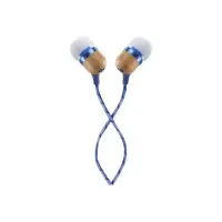 Marley | Earbuds | Smile Jamaica | Wired | In-ear | Microphone | Denim