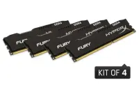 HyperX FURY Black 16GB DDR4 2400MHz Kit mälumoodul – pilt 2