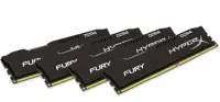 HyperX FURY Black 16GB DDR4 2666MHz Kit mälumoodul – pilt 2