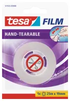 Teip Tesa, 25m x 19mm, käsitsi rebitav, läbipaistev – pilt 2