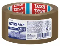 Pakketeip Tesa, 66m x 50mm, pruun, eriti tugev " low noise"