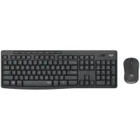 LOGITECH MK295 Silent Wireless Combo - GRAPHITE - NORDIC