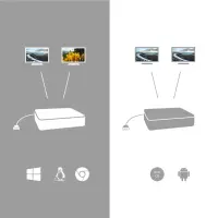 i-tec C31DUALDPDOCKPD sülearvuti dokk ja pordireplikaator Juhtmega ühendatud USB 3.2 Gen 1 (3.1 Gen 1) Type-C Must – pilt 12