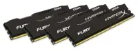 HyperX FURY Black 64GB DDR4 2400MHz Kit mälumoodul