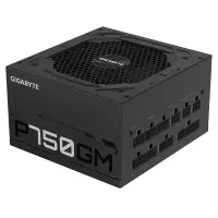 GIGABYTE P750GM toiteallika komponent 750 W 20+4 pin ATX ATX Must – pilt 18