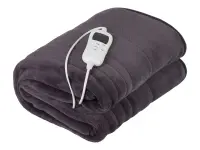 Camry | Electric blanket | CR 7418 | Number of heating levels 7 | Number of persons 1 | Washable | Coral fleece | 110-120 W | Brown