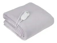 Adler | Electric blanket | AD 7425 | Number of heating levels 4 | Number of persons 1 | Washable | Remote control | Coral fleece | 60 W | Grey – pilt 3