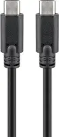 Goobay 67976 USB-C 3.1 generation 1 cable, black, 1m | Goobay | USB-C Charge Cable USB-C male | USB-C male