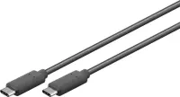 Goobay 67976 USB-C 3.1 generation 1 cable, black, 1m | Goobay | USB-C Charge Cable USB-C male | USB-C male – pilt 3