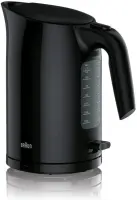 Braun | Kettle | WK3100BK PurEase | Standard | 2200 W | 1.7 L | Plastic | 360° rotational base | Black