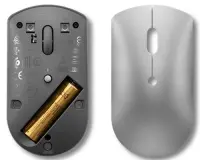 Lenovo | Silent Mouse | 600 | Optical Mouse | Dual-host Bluetooth 5.0 | Iron Grey | 1 year(s) – pilt 12