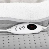 Adler | Feet warmer with LCD controller | AD 7432 | Number of heating levels 4 | Number of persons 1 | Washable | Remote control | Outer fabric: soft plush & sponge. Inner fabric: removable synthetic wool lining | 140 W | Grey