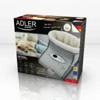 Adler | Feet warmer with LCD controller | AD 7432 | Number of heating levels 4 | Number of persons 1 | Washable | Remote control | Outer fabric: soft plush & sponge. Inner fabric: removable synthetic wool lining | 140 W | Grey – pilt 2