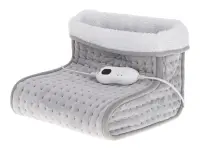 Adler | Feet warmer with LCD controller | AD 7432 | Number of heating levels 4 | Number of persons 1 | Washable | Remote control | Outer fabric: soft plush & sponge. Inner fabric: removable synthetic wool lining | 140 W | Grey – pilt 3