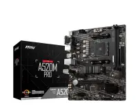 MSI | A520M PRO | Processor family AMD | Processor socket AM4 | DDR4 | Memory slots 2 | Chipset AMD A | Micro ATX