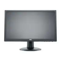 AOC 60 Series E2460PDA LED display 61 cm (24") 1920 x 1080 pikslit Full HD LCD Must