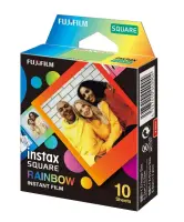 Fujifilm | Instax Square Rainbow (10) Instant Film | 72 x 86 mm | 2.4 x 2.4" Image Area; 3.4 x 2.8" Print Size | Quantity 10 – pilt 4