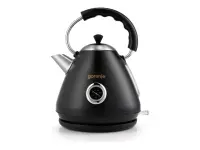 Gorenje | Kettle | K17CLBK | Electric | 2200 W | 1.7 L | Plastic/Metal | 360° rotational base | Black