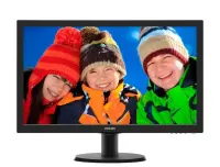 Philips 243V5LHSB/00 23.6 ", TFT-LCD, Full HD, 1920 x 1080 pixels, 16:9, 1 ms, 250 cd/m², Black – pilt 10