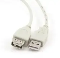 CABLE USB2 EXTENSION AM-AF/CC-USB2-AMAF-75CM/300 GEMBIRD