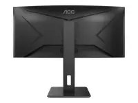 AOC | Curved Monitor | CU34P2A | 34 " | VA | 21:9 | 100 Hz | 1 ms | 3440 × 1440 | 300 cd/m² | Headphone out (3.5mm) | HDMI ports quantity HDMI x 2 | Black | Warranty 36 month(s) – pilt 2