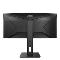 AOC | Curved Monitor | CU34P2A | 34 " | VA | 21:9 | 100 Hz | 1 ms | 3440 × 1440 | 300 cd/m² | Headphone out (3.5mm) | HDMI ports quantity HDMI x 2 | Black | Warranty 36 month(s) – pilt 10