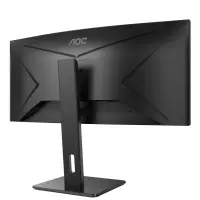AOC | Curved Monitor | CU34P2A | 34 " | VA | 21:9 | 100 Hz | 1 ms | 3440 × 1440 | 300 cd/m² | Headphone out (3.5mm) | HDMI ports quantity HDMI x 2 | Black | Warranty 36 month(s) – pilt 13