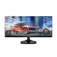 LG 25UM58-P 25 ", IPS, Full HD, 2560 x 1080 pixels, 21:9, 5 ms, 250 cd/m², Black, HDMI