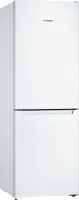 Bosch | Serie 2 Refrigerator | KGN33NWEB | Energy efficiency class E | Free standing | Combi | Height 176 cm | No Frost system | Fridge net capacity 193 L | Freezer net capacity 89 L | 42 dB | White
