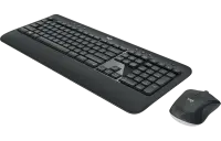 Logitech | MK540 Advanced | Keyboard and Mouse Set | Wireless | Mouse included | Batteries included | US | Black | USB | Wireless connection