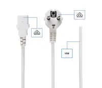 CABLE POWER C13 1.8M/PC-186W-VDE GEMBIRD – pilt 4