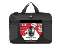 PORT DESIGNS | PREMIUM PACK 17.3 | Messenger - Briefcase | Black – pilt 3