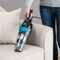 Bissell Featherweight Pro Eco Varstolmuimeja Vahelduvvool Kuiv Kotita 0,5 l 450 W Sinine, Titaanium – pilt 4